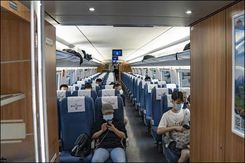 ขบวนรถไฟความเร็วสูงประชาสัมพันธ์การท่องเที่ยวทิเบตเปิดตัวที่นครเซี่ยงไฮ้_fororder_20200826xzgt3