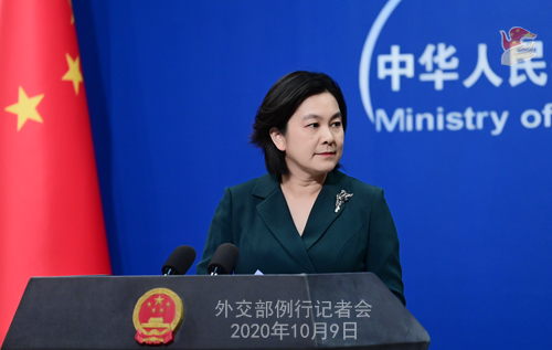 香港、新疆問題で中国への支持表明多数　外交部が評価_fororder_华春莹-2