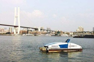 5G搭載河川清掃ロボットがデビュー＝上海