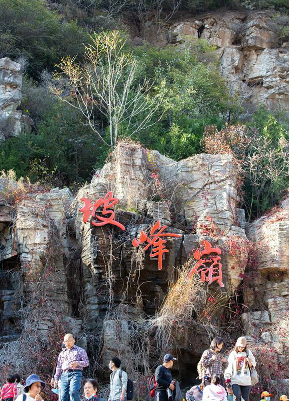 ภูเขาโพเฟิงหลิ่งที่ปักกิ่ง : ใบไม้สีแดงในฤดูใบไม้ร่วงสีดึงดูดนักท่องเที่ยว_fororder_北京3