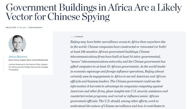 「中国がアフリカを盗聴している」という暴論が再燃、アフリカメディアと学者は根拠がないと反論