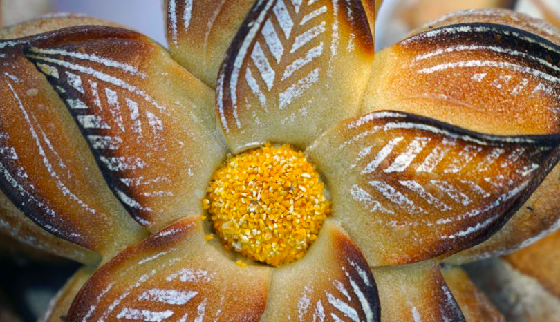 มหกรรมสินค้านำเข้านานาชาติจีนแสดงศิลปะบนแผ่นขนมปัง