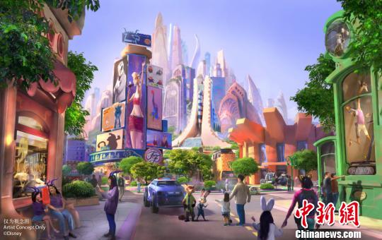 上海ディズニーリゾートで「ズートピア」エリア建設決定