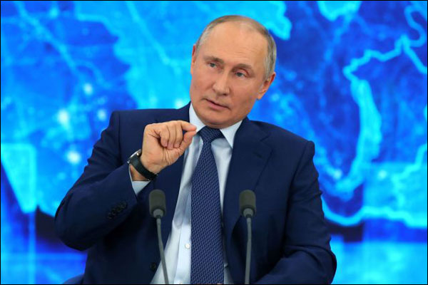 ปธน.ปูตินของรัสเซียจัดงานแถลงข่าวประจำปี 2020