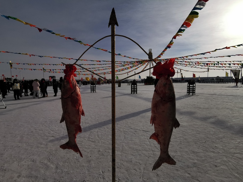 เริ่มการจับปลาในฤดูหนาวที่ทะเลสาบชากันหู “ปลาตัวแรก" ขายประมูลได้เกือบ3 ล้านหยวนv_fororder_00c073e0eedf9e8ef891b35f2a518ea