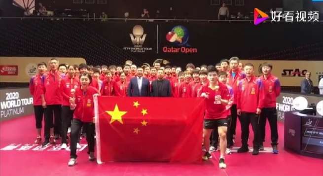 卓球中国代表、カタールオープンの獲得賞金を全額寄付