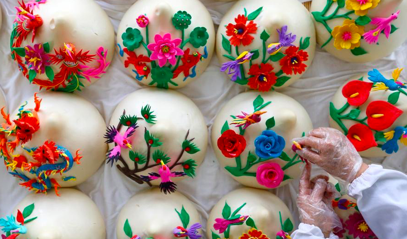 “ซาลาเปาดอกไม้” ขนมมงคลรับตรุษจีนของมณฑลซานตง_fororder_截屏2021-02-02 下午1.04.24