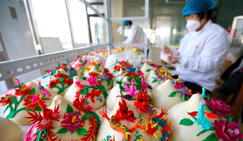 “ซาลาเปาดอกไม้” ขนมมงคลรับตรุษจีนของมณฑลซานตง_fororder_截屏2021-02-02 下午1.03.58