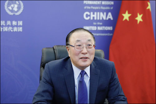 ผู้แทนจีนประจำสหประชาชาติแนะนำผลงานและประสบการณ์ขจัดความยากจนของจีน_fororder_20210304zgdb1