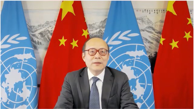 ทูตจีนประจำเจนีวาตอบคำถามเกี่ยวกับแถลงการณ์ร่วมของ 70 ประเทศสนับสนุนจุดยืนในฮ่องกงของจีน_fororder_陈旭