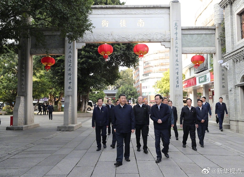 Xi Jinping Adakan Inspeksi di Fuzhou_fororder_xikao6