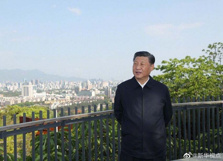 Xi Jinping Adakan Inspeksi di Fuzhou_fororder_xikao2