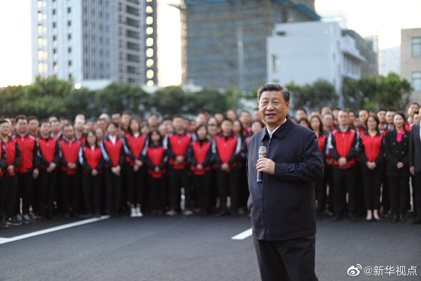Xi Jinping Adakan Inspeksi di Fuzhou_fororder_xikao10