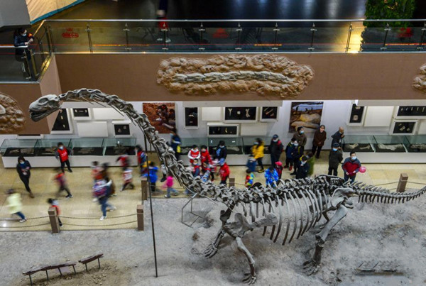 พิพิธภัณฑ์ไดโนเสาร์ชางจี๋ในเขตซินเจียง สถานที่ท่องเที่ยวยอดนิยมช่วงหยุดเช็งเม้ง_fororder_新疆4_副本