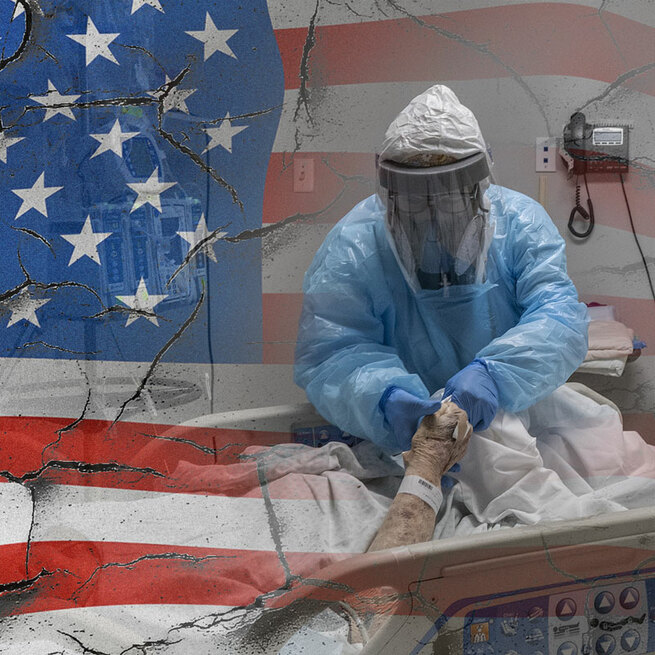 アメリカによる人権侵害の所業③：コロナ禍での死者が世界全体の2割超を占める_fororder_m-yiqing