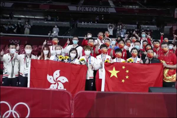 นักกีฬาโอลิมปิกเติมพลังบวกให้กับสังคมฮ่องกง_fororder_20210811HKay