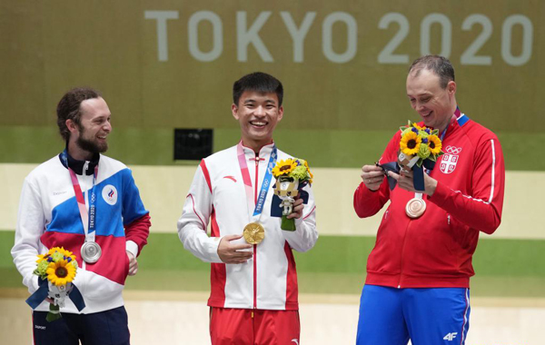 จีนทำสถิติเหรียญทองใหม่ในการแข่งขันโอลิมปิกโตเกียวแซงหน้าโอลิมปิกริโอ_fororder_zhangchanghong1