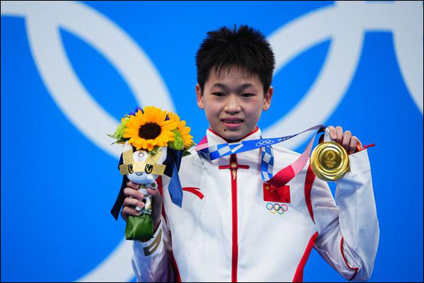 ทีมกระโดดน้ำหญิงจีนกวาดเหรียญทองและเงินจากโอลิมปิกโตเกียว_fororder_20210806jp1