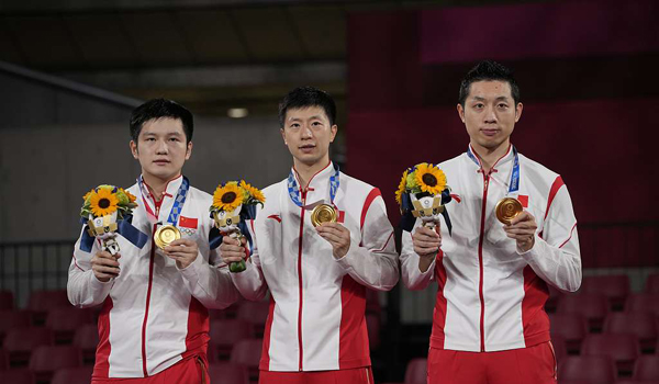 จีนคว้าเหรียญทองปิงปองประเภททีมชาย-ก้าวหน้าอีกครั้งด้านกรีฑา_fororder_pingpong