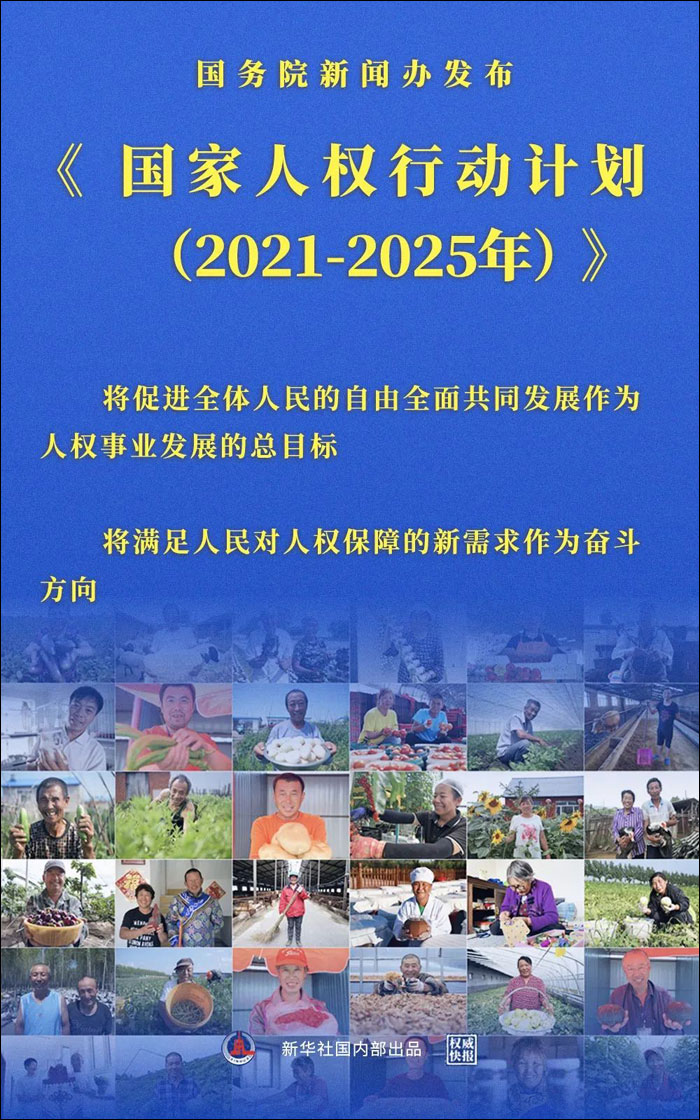 จีนประกาศแผนสิทธิมนุษยชนแห่งชาติปี 2021-2025 เน้นปรับปรุงคุณภาพสิ่งแวดล้อมต่อเนื่อง_fororder_20210909gjrqxdjh