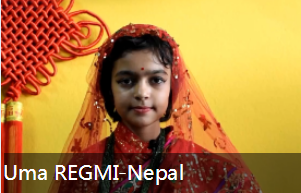१६ वटा मुलुकका १८ जना किशोर किशोरी “शाङहाई सहयोग संगठनका साना सांस्कृतिक दूत” निर्वाचित_fororder_尼泊尔的乌玛·雷格米.PNG