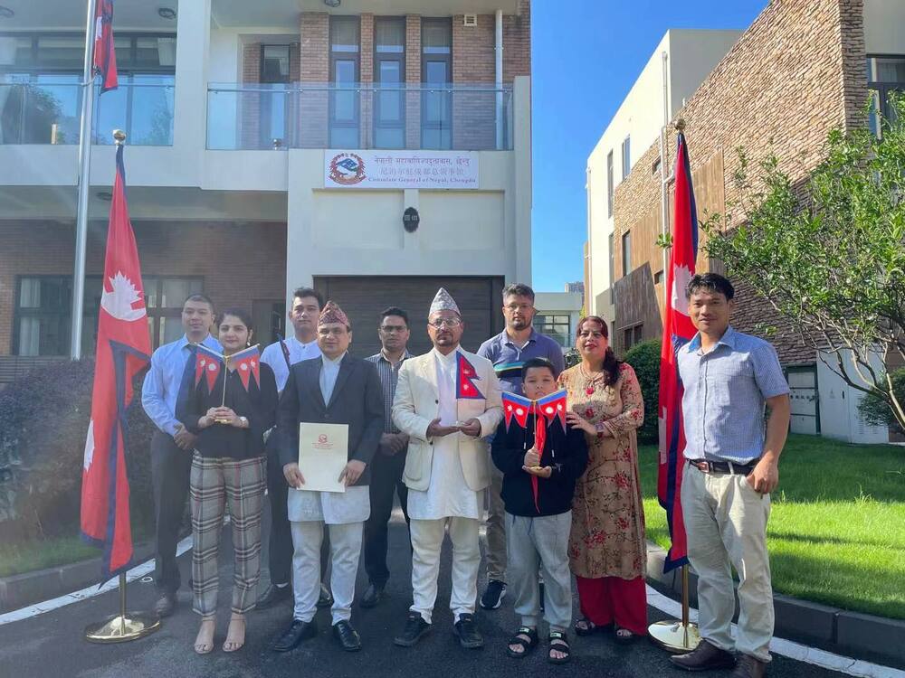 चीनको छङ्तुमा पहिलो पटक मनाइयो नेपालको राष्ट्रिय दिवस_fororder_Nepali News 2-2