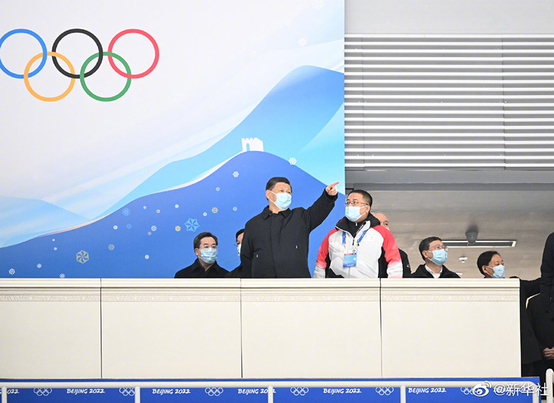 شی جن پھنگ کے  سرمائی اولمپکس کی تیاریوں کے معائنہ پر وزارت خارجہ کا تبصرہ_fororder_434