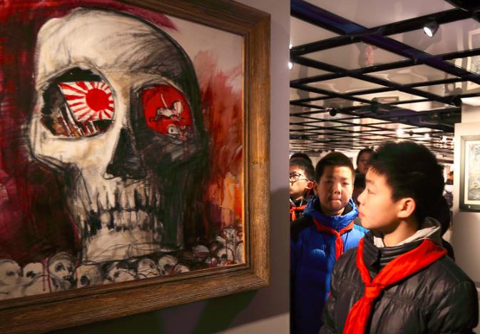 ศิลปินจีนจัดแสดงผลงานร่วมไว้อาลัยผู้ประสบภัยจากเหตุการณ์สังหารหมู่หนานจิง