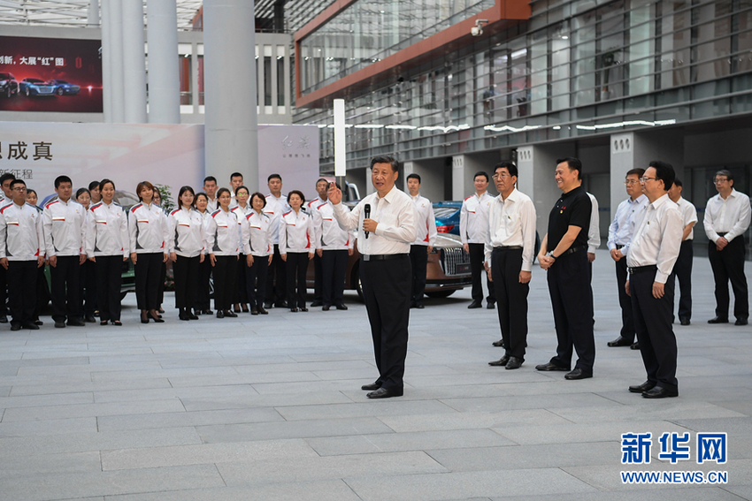 Presiden Xi Jinping Adakan Inspeksi di Jilin_fororder_xijinping10