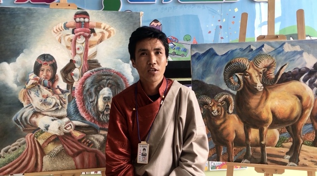 趙雲莎記者が伝えるチベットの今―⑦薩迦県中学校は多様な形で生徒の総合的素養を向上_fororder_2