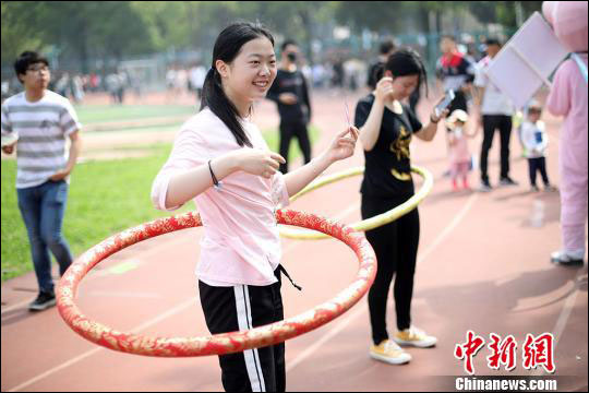 ม.เกษตรศาสตร์เมืองหนานจิงจัดแข่งกีฬาภายใน กระตุ้นนศ.ออกกำลังกาย