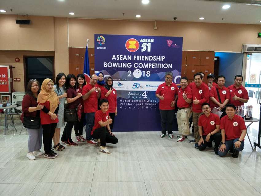 图片默认标题_fororder_ASEAN Friendship bowling competition Guangzhou1
