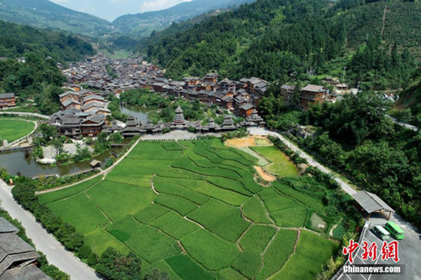 "หมู่บ้านชนเผ่าต้งอันดับ1ของจีน" ที่กุ้ยโจว
