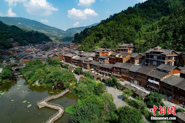 "หมู่บ้านชนเผ่าต้งอันดับ1ของจีน" ที่กุ้ยโจว