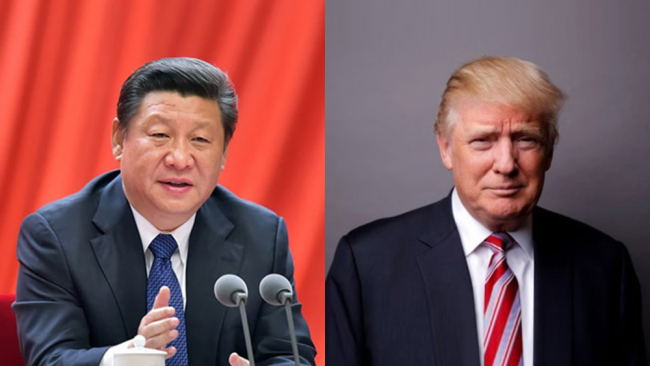 Chinese President Xi Jinping (left) and U.S. President Donald Trump [Photo: CGTN]