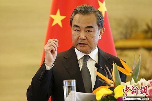A peaceful settlement of the nuclear issue on the Korean Peninsula is in line with the common will of the international community, said Chinese Foreign Minister Wang Yi on Wednesday, September 20, 2017. [File Photo: Chinanews.com]