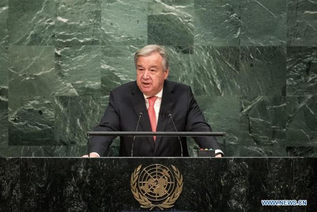 United Nations Secretary-General Antonio Guterres. [File photo: Xinhua]