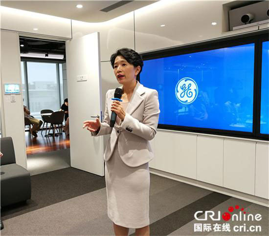 General Electric Vice President and Greater China CEO Duan Xiaoying. [Photo: CRI Online]
