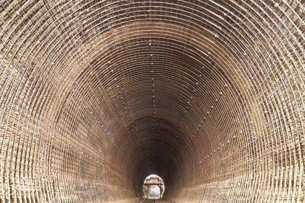 The Gantas Tunnel in northern Algeria under construction [Photo: thepaper.cn]