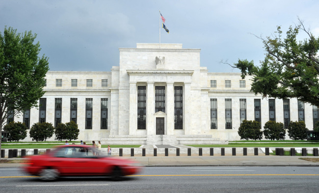 The US Federal Reserve building in Washington, DC. [File Photo: VCG]