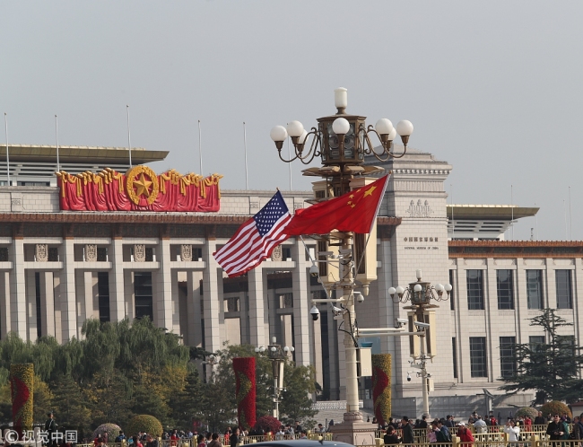China and the United States signed business deals worth about 9 billion U.S. dollars in Beijing. [Photo: VCG]