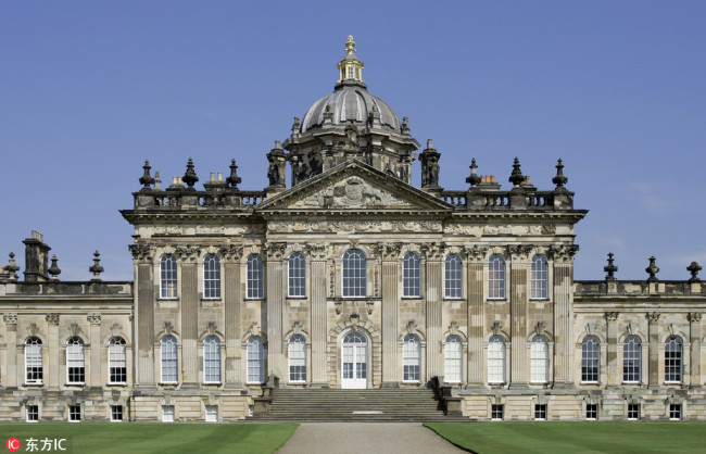 Asian popstar Jay Chou's wedding venue, Castle Howard, in the northern county of North Yorkshire. [File photo: IC]