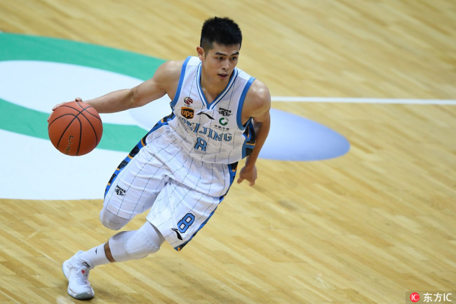 File photo of Chinese basketball player Fang Shuo. [Photo: IC]