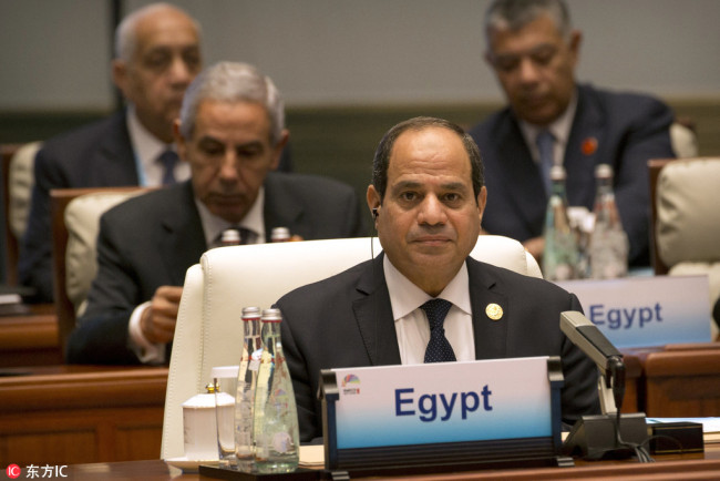 Egyptian president Abdel Fattah al-Sis [File Photo: IC]