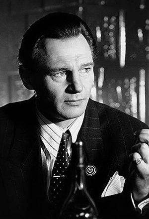 Oskar Schindler was played by Liam Neeson in the movie.[Photo:ent.163.com]