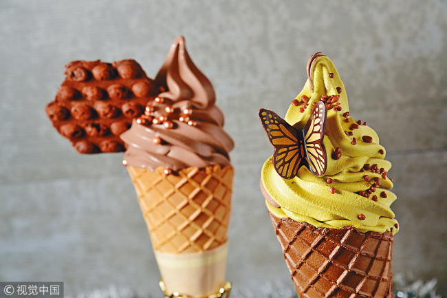 Chinese people ate 4.5 million tonnes of ice cream in the first ten months of this year. [Photo: VCG]