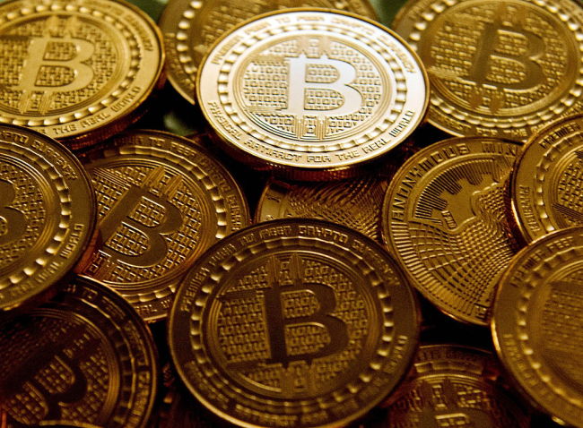 Bitcoin medals [File Photo: VCG]