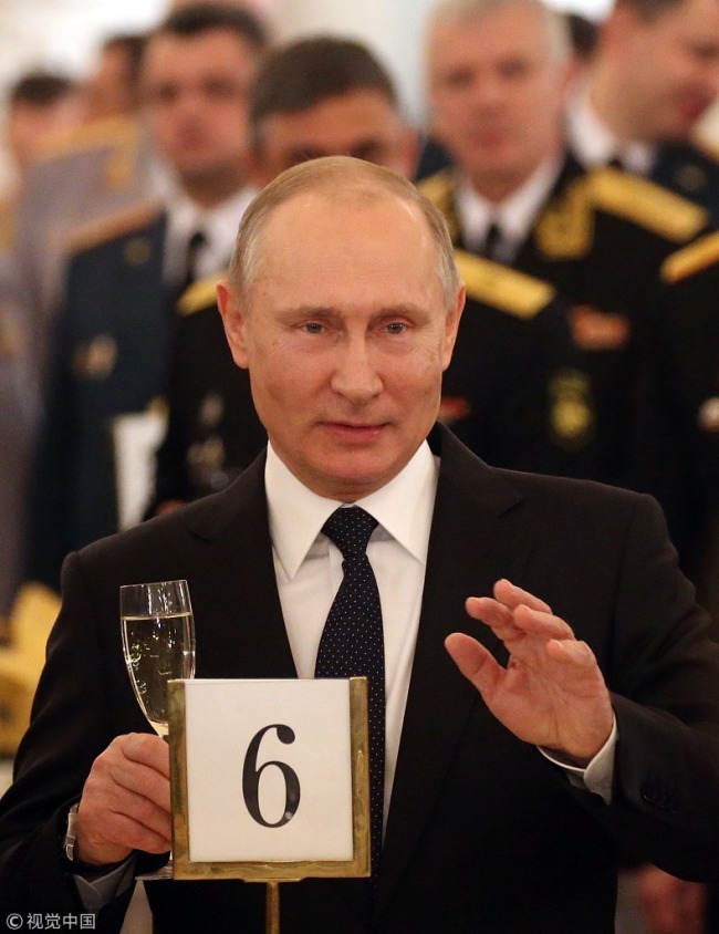 Russian President Vladimir Putin [File photo: VCG]