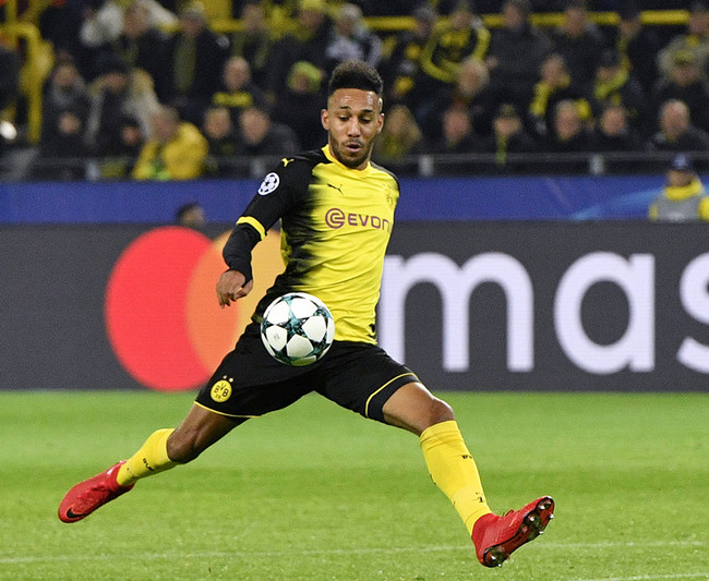 Dortmund's Pierre-Emerick Aubameyang [File photo: AP]