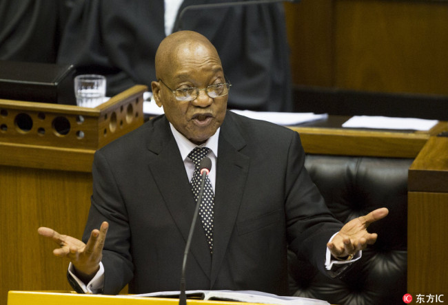 President Jacob Zuma. [Photo: IC]